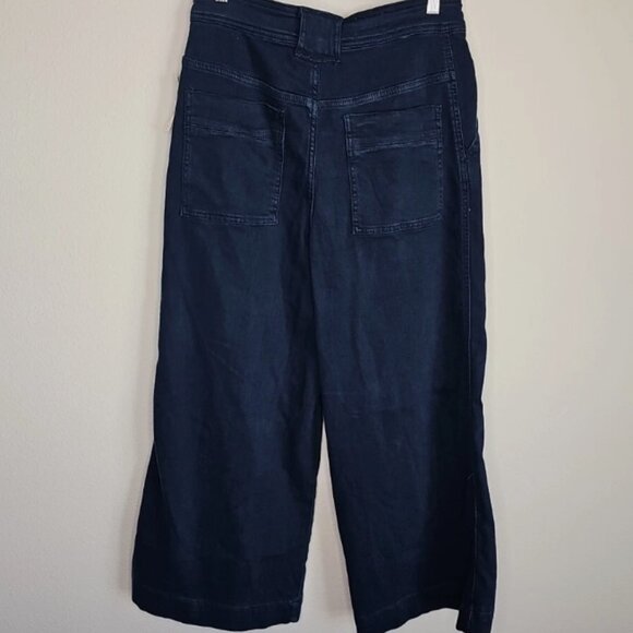 Brand New Pilcro A-Line Utility High Rise Cropped Jeans - Picture 7 of 10